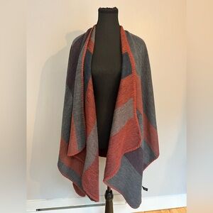 Reversible open shawl O/S by BB Dakota